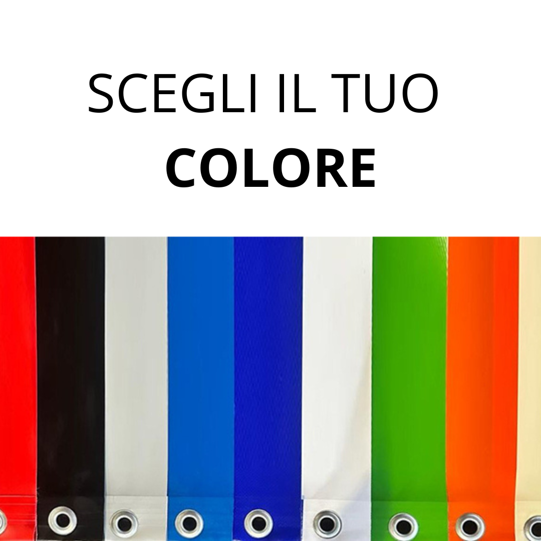 Telone di copertura per esterno in PVC 650 g/mq 10×9 di alta qualità